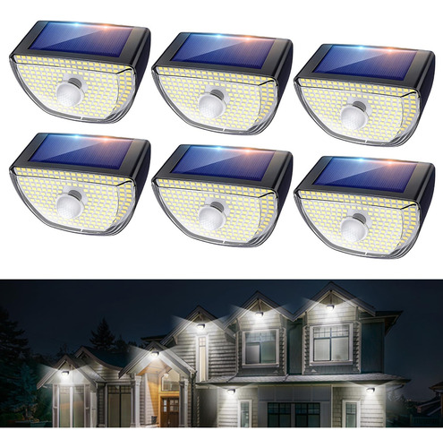 Ootday Luces Solares Para Exteriores, 200 Luces Led Solares