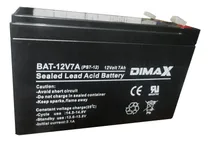 Comprar Dimax Bat-12v7a Bateria Seca Recargable 12v 7a