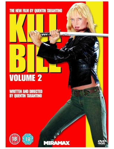 Kill Bill Vol. 2 Dvd Original ( Nuevo )