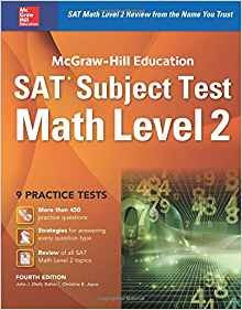 Mcgrawhill Education Sat Subject Test Math Level 2 4th Ed