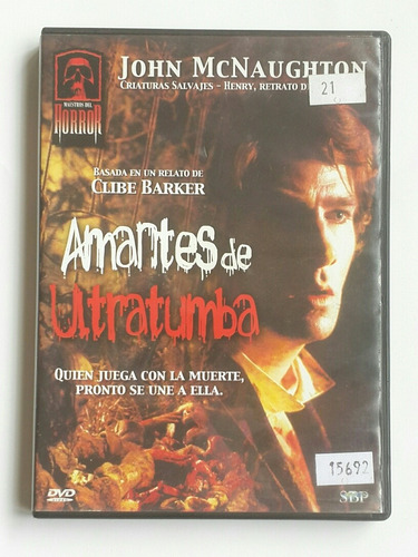 Amantes De Ultratumba - Clive Barker - Dvd Orig - Germanes