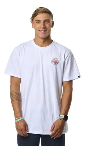 Polera Arte Stoked Hombre Blanca
