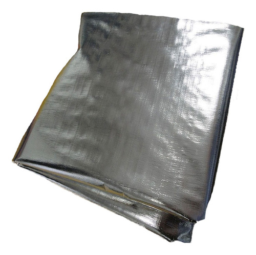 Lona Metalizada Refletiva Flexível Tecido 5x2 Sem Acabamento