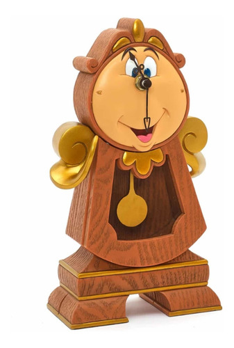 Reloj Disney Store Din-don La Bella Y La Bestia Disneyland