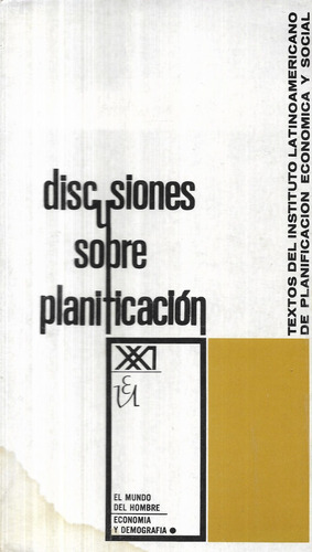 Discusiones Sobre Planificación /  Chile 1965 / Detalles