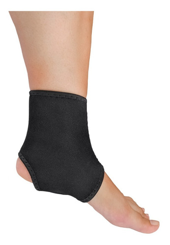 Imagem 1 de 6 de Tornozeleira Ajustável Compressão Ortopédica Neoprene Mbfit