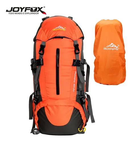 Joyfox Mochila Cargueira 45+5 Litros Viagem Montanhismo Impermeáv...