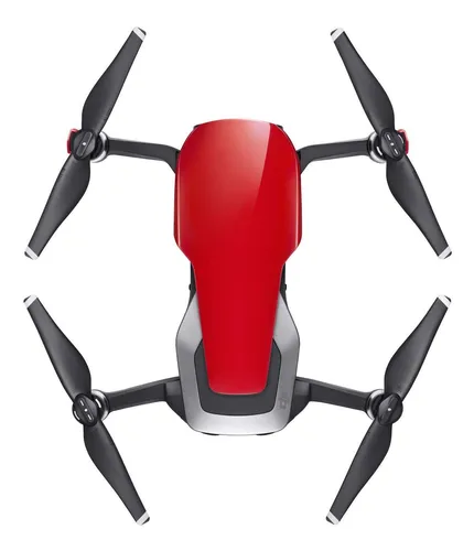 Drone DJI Mavic Air Fly More Combo con cámara 4K flame red 3 baterías