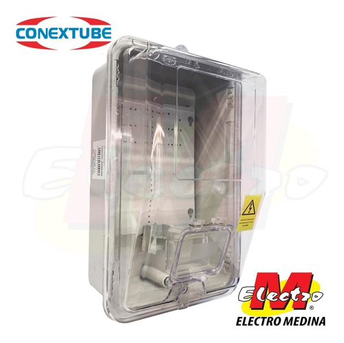 Caja Medidor Monofasico Con Ventana Conextube Electro Medina