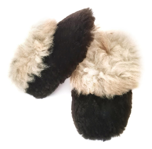 Pantuflas De Oveja Bicolor Tallas Infantil