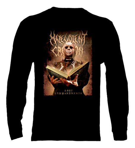 Polera Manga Larga Malevolent Creation - Ver 11 - Lost Comma