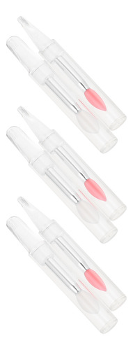 Práctico Pincel Para Sombra De Ojos Con Cabeza De Silicona P