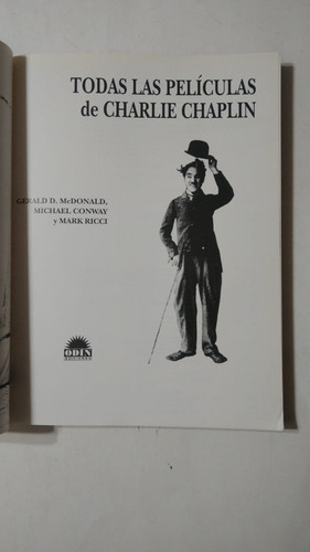 Todas Las Peliculas De Charlie Chaplin-mcdonald/conway-(66) (Usado)
