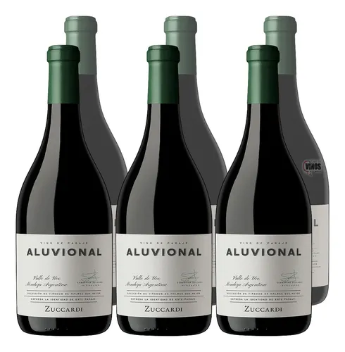 Vino Zuccardi Aluvional Paraje Altamira Malbec Caja X6