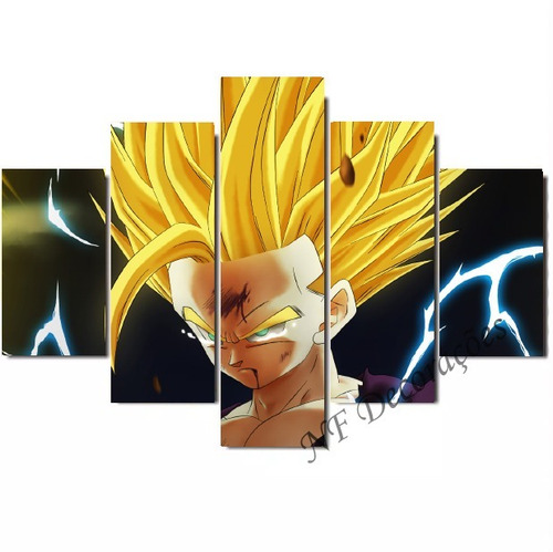 Quadro Goku Dragon Ball Z Super Tema De Abertura 06mmmdf | Parcelamento sem  juros