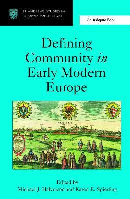 Libro Defining Community In Early Modern Europe - Michael...