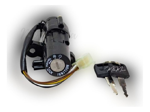 Chapa Contacto Para Moto Pulsar 180 De Cuatro Cables