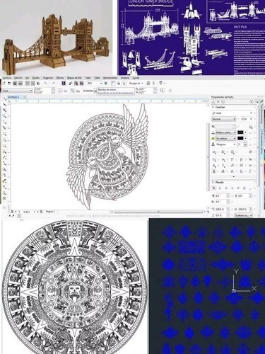 Vectores De Corte Láser Diseños!!.