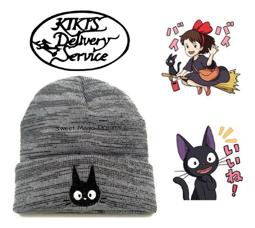 Studio Ghibli Gorro Beanie Kiki's Delivery Service Jiji 