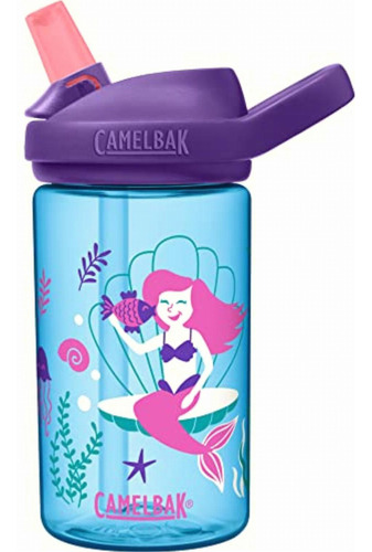 Camelbak Eddy+ Botella De Agua Para Niños De 14 Onzas Con Color Magical Mermaids
