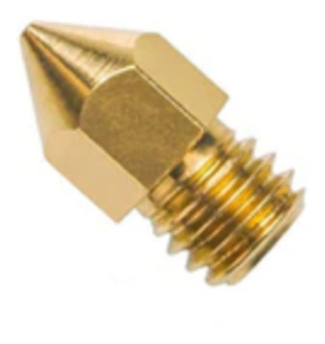 Pico De Bronce 1mm Filamento 1.75 - Nozzle Hotend Mk8