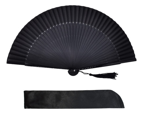 Abanico Plegable De Mano De 21cm Para Mujer, Abanico
