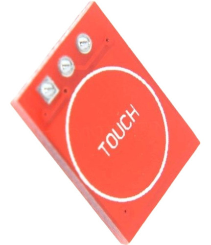 Modulo Botao Touch *vermelho - Ttp223 Para Arduino