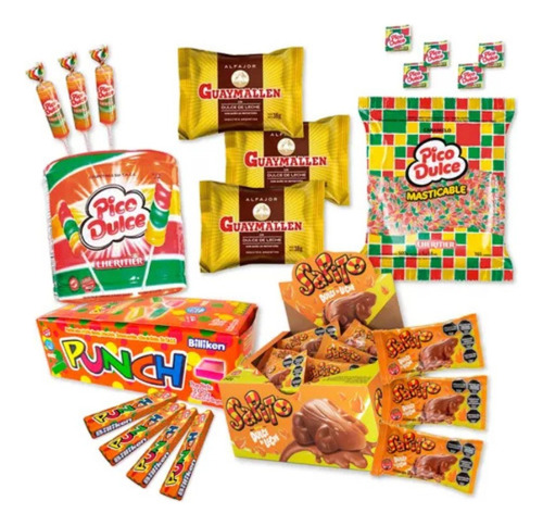 Combo 3 - Golosinas Cumpleaños - Radikcandy - 30 Chicos