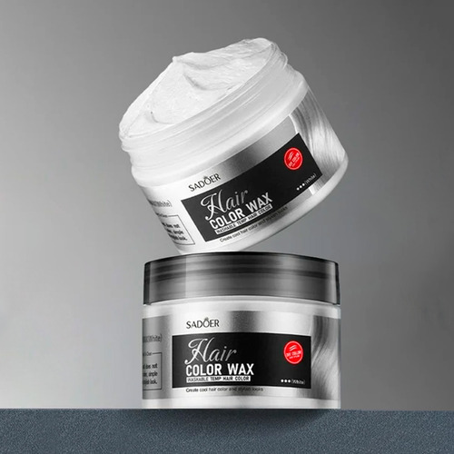 Cera Crema Para Peinar Cabello Sadoer Natural Y Matte 120g