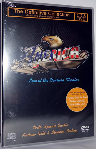 Dvd + Cd America - Live At The Ventura Theater