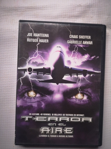 Terror En El Aire Película Dvd Acción Suspenso  Original 