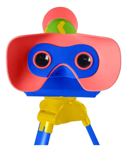Telescopio Infantil Educational Insights Geosafari Aumento9x Color Amarillo, Rojo, Verde, Azul
