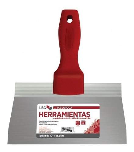 Imagen 1 de 2 de Espátula Para Encintar Usg 10 Pulgadas