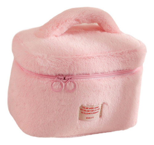 Bolsa De Maquillaje De Felpa, Bolsa De Artículos De Tocador