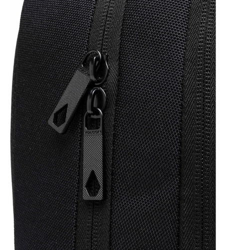 Mochila Trabalho Grande Espaçosa Reforçada Faculdade Cor Preto Desenho Do Tecido Liso