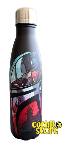 Botella Termica Star Wars Mandalorian 500ml Frío Caliente