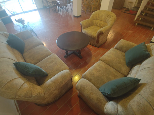 Juego De Muebles Clasico Sala Salon 4 Piezas Perfecto Estado