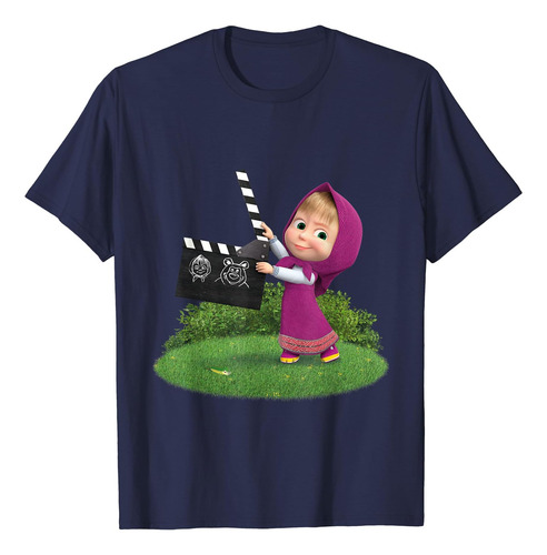 Masha Y El Oso. ¡y Acción! Playera