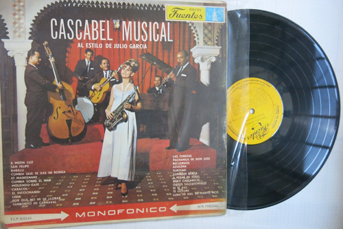 Vinyl Vinilo Lp Acetato Cascabel Muiscal Julio Garcia Cumbia