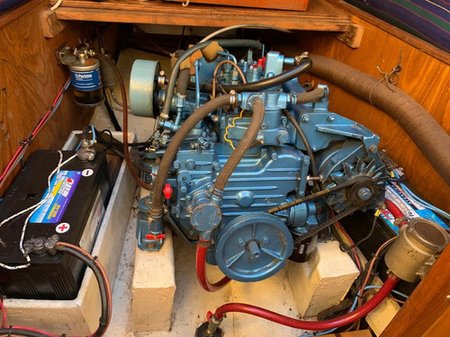 Velero Tritón 28 Nanni 15 Hp Diesel Impecable