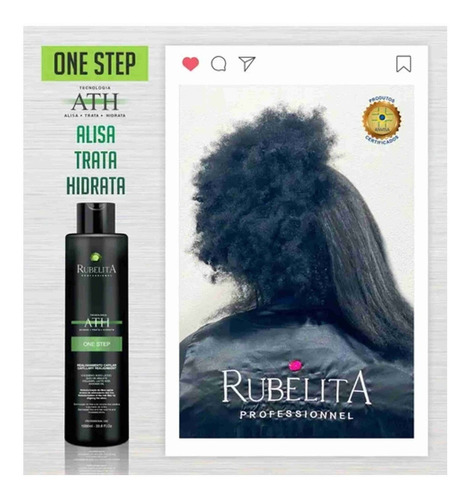 Progressiva Organica One Step 300ml + Shampoo Rubelita 