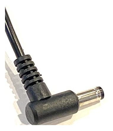 Cables Patch Dc 5.5 Mm X 2.1 Mm, Paquete De 3, 1 Pie, Ángulo