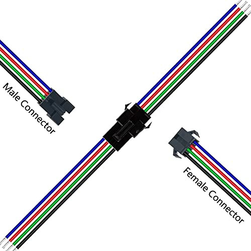 10 Pares De Conectores Hembra Y Macho De 4 Pines, Sm Jst, 15
