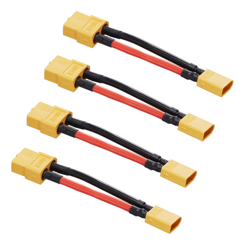 Conector Zhofonet Xt30 Macho A Xt60 Hembra Con Cable De 5 Cm