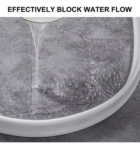 Fa Bañera De Ducha Impermeable Con Barrera De Agua A Rayas