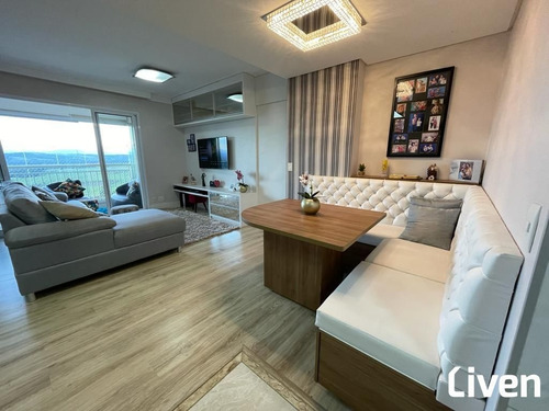 Imagem 2 de 20 de Maravilhoso Apartamento De 99m² Com 3 Dormitórios, Suíte E Varanda Gourmet Na Vila Industrial - 9047