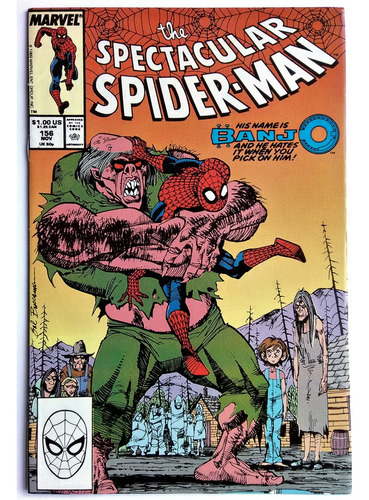 Spectacular Spiderman 156 Marvel Comics 1989 Conway Buscema 