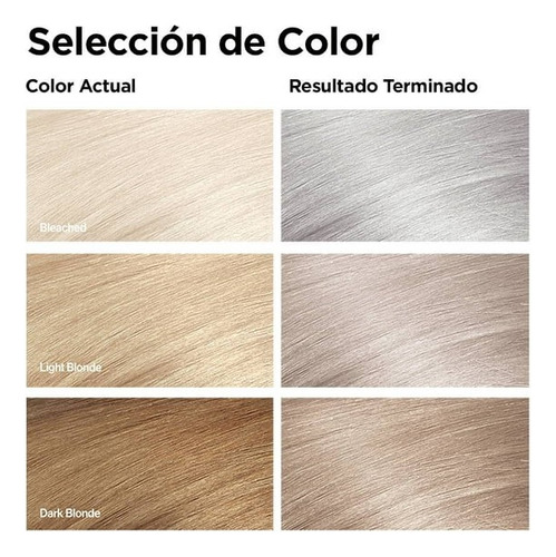 Revlon Tinte Colorsilk Color Effects Platinum Tono Plateado Plateado