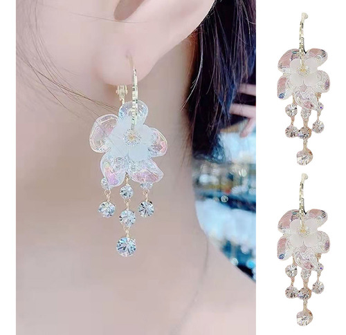 Mh Pendientes De Cadena O Gold Needle New Personality 0001