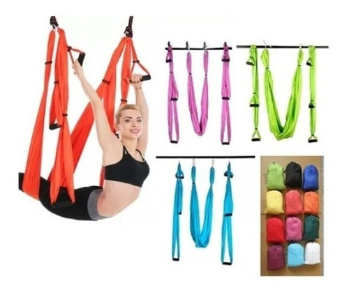 Tela Acrobatica Antigravedad Yoga Aereo Pilates Oferta